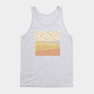 Spotted gradient. yellow. orange. spots. Tank Top